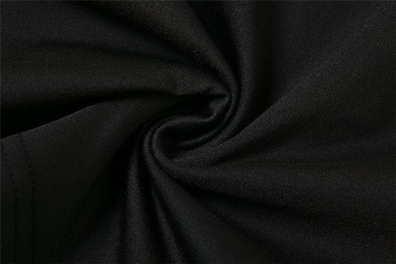 Hollow out solid slit sleeveless low cut cut out maxi dress - Image 9