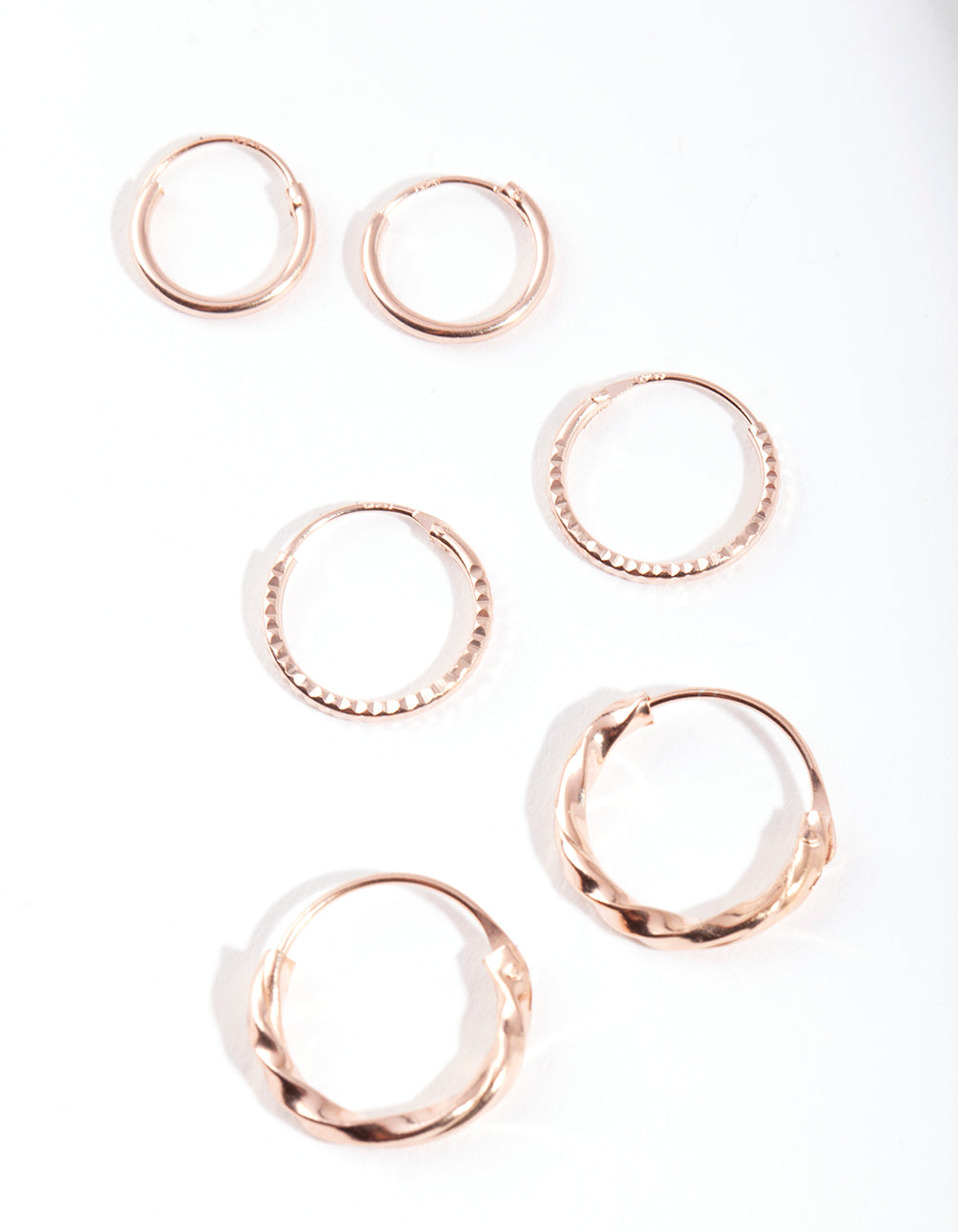 Rose Textured Earring Pack
