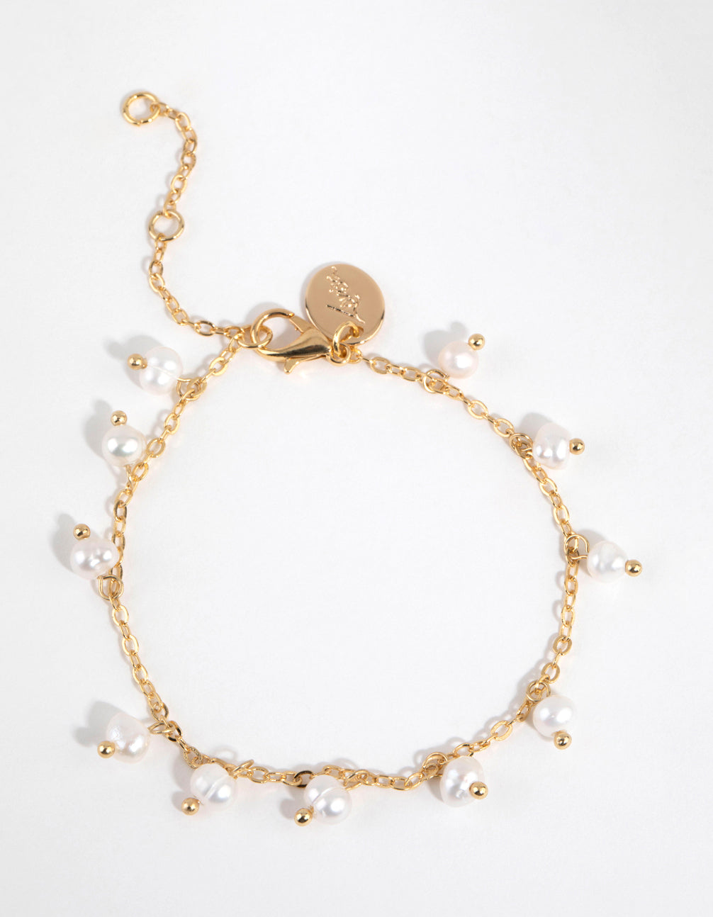 Freshwater Pearl Droplet Bracelet