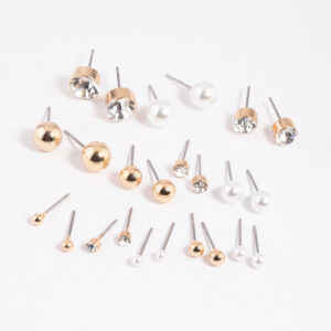 Pearl Stud Earring 12-Pack