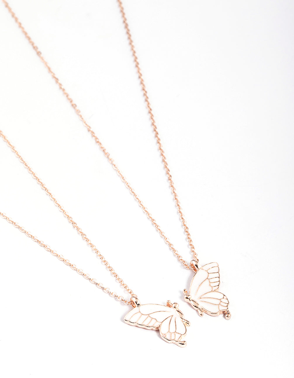 Rose Butterfly Necklace Pack