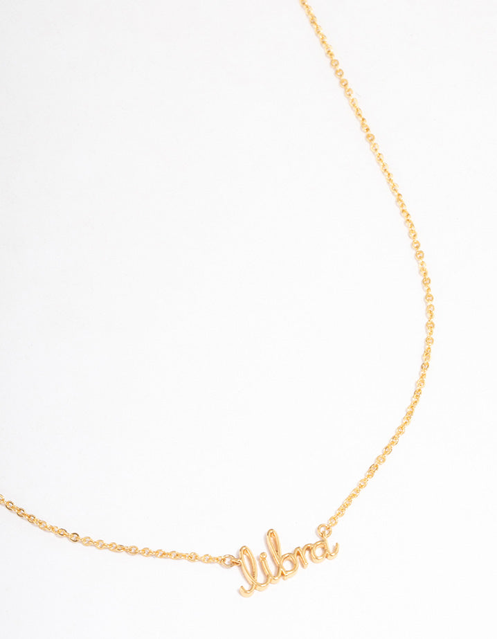 Libra Pendant Necklace