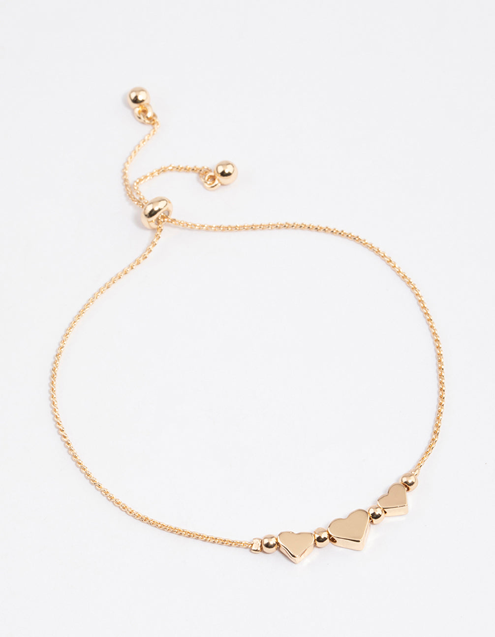 Triple Mini Heart Bracelet