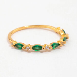 Marquise Round Ring