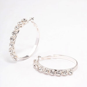 Round Medium Hoop Earrings