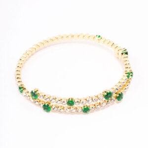 Emerald Star Wrist Cuff