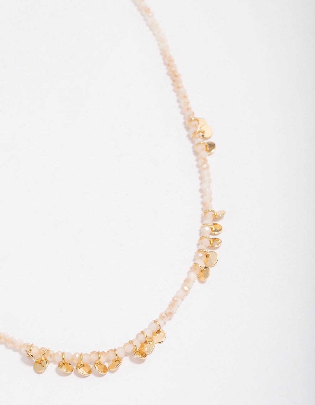 Bohemian Mini Disc Short Necklace