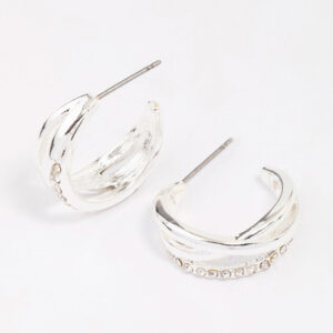 Twisted Hoop Earrings