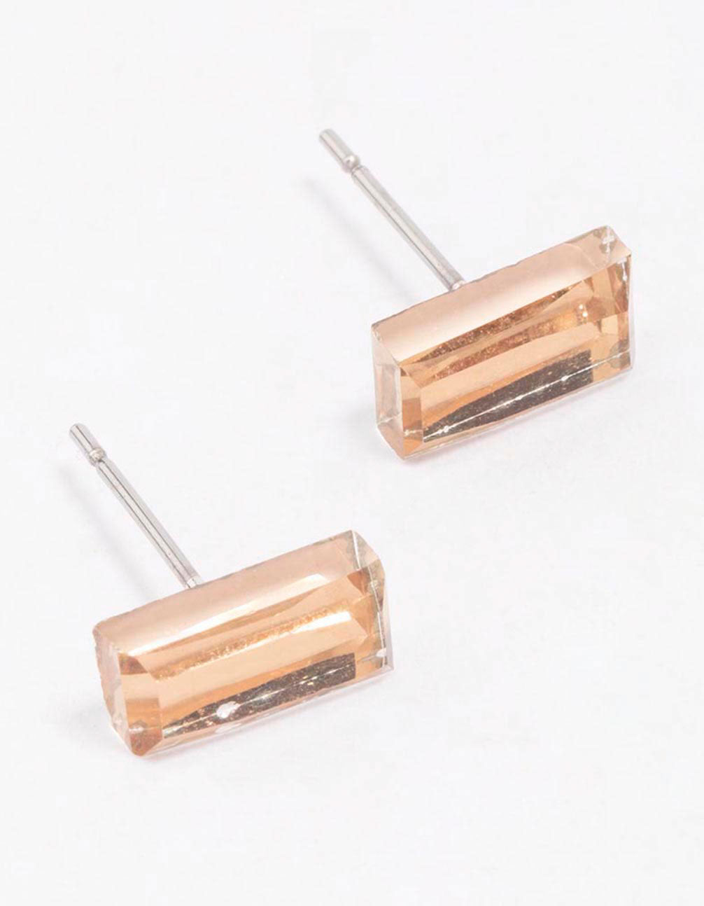 Blush Stud Earrings