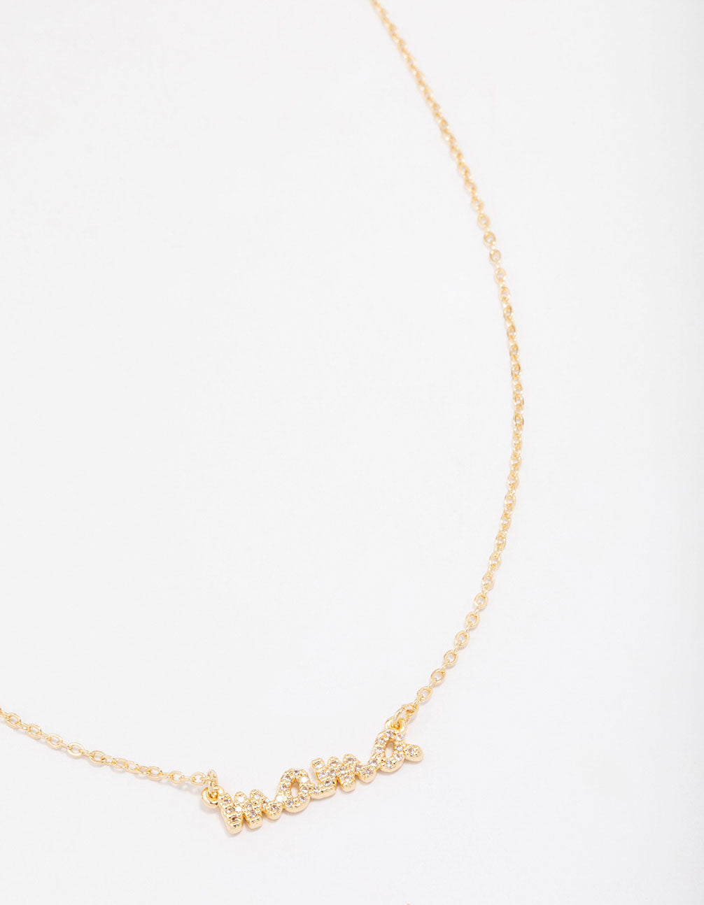 Cubic Zirconia Pendant Necklace