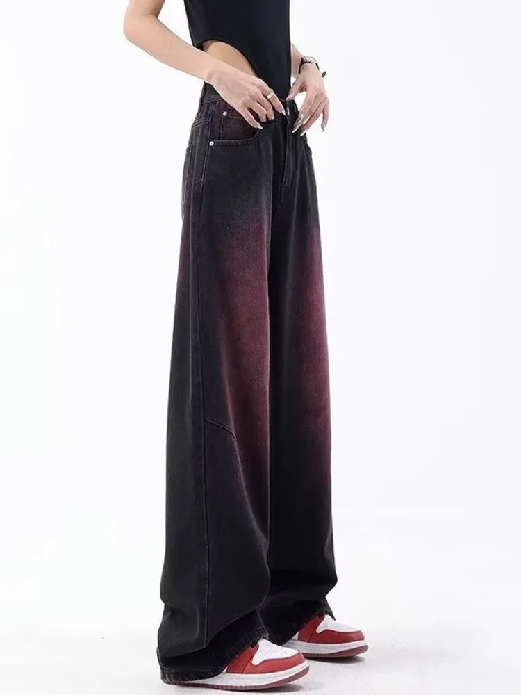 Autumn Jeans Women's Fashion Literary Trend Loose Washed Youth Fashion High Street Harajuku Women's Jeans - Image 2